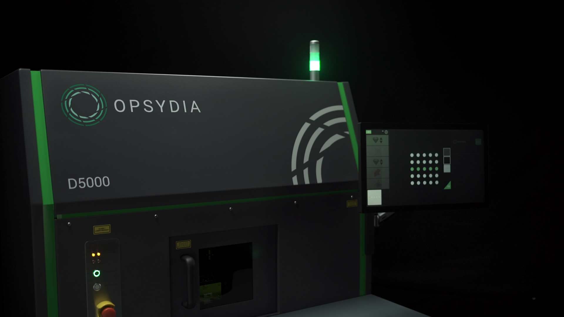The Opsydia D5000 System to secure the identity of diamonds and transparent materials